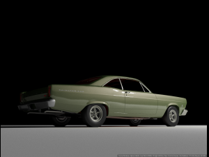 Plymouth Fairlane 1967 3D Модель
