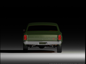 Plymouth Fairlane 1967 3D Модель