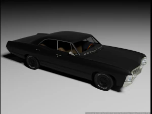 Chevrolet Impala 1967 3D Model
