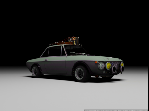 Lancia Fulvia 3D Model