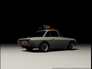 Lancia Fulvia 3D 모델