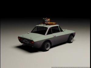 Lancia Fulvia 3D Model