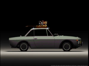 Lancia Fulvia 3D Model