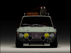 Lancia Fulvia 3D Model