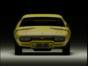 Plymouth RoadRunner 1971 Modèle 3D
