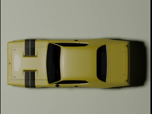Plymouth RoadRunner 1971 3D Model