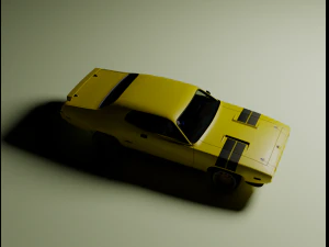 Plymouth RoadRunner 1971 3D Model
