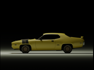 Plymouth RoadRunner 1971 Modèle 3D
