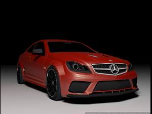 Mercedes Benz C63 AMG Modelo 3D