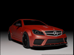 Mercedes Benz C63 AMG 3D Model
