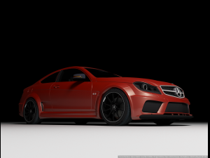 Mercedes Benz C63 AMG 3D 模型