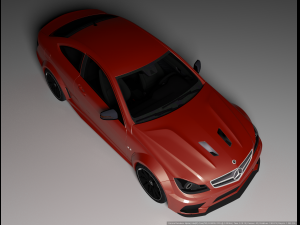 Mercedes Benz C63 AMG 3D 模型