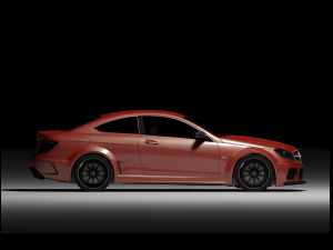 Mercedes Benz C63 AMG 3D 模型