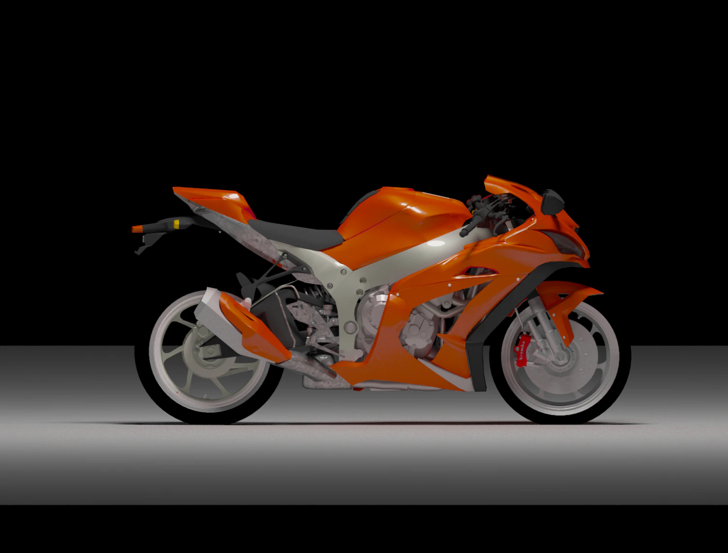Kawasaki Ninja ZX-10R 3D Model in Motosiklet 480783 | 3DExport