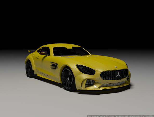 Mercedes Benz AMG GTR 3D मॉडल .c4d .max .obj .3ds .fbx .stl .blend 