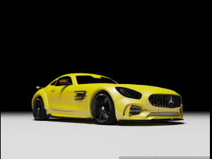 Mercedes Benz AMG GTR 3D Model