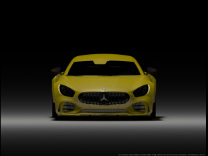 Mercedes Benz AMG GTR 3D मॉडल