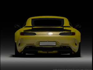 Mercedes Benz AMG GTR 3D मॉडल