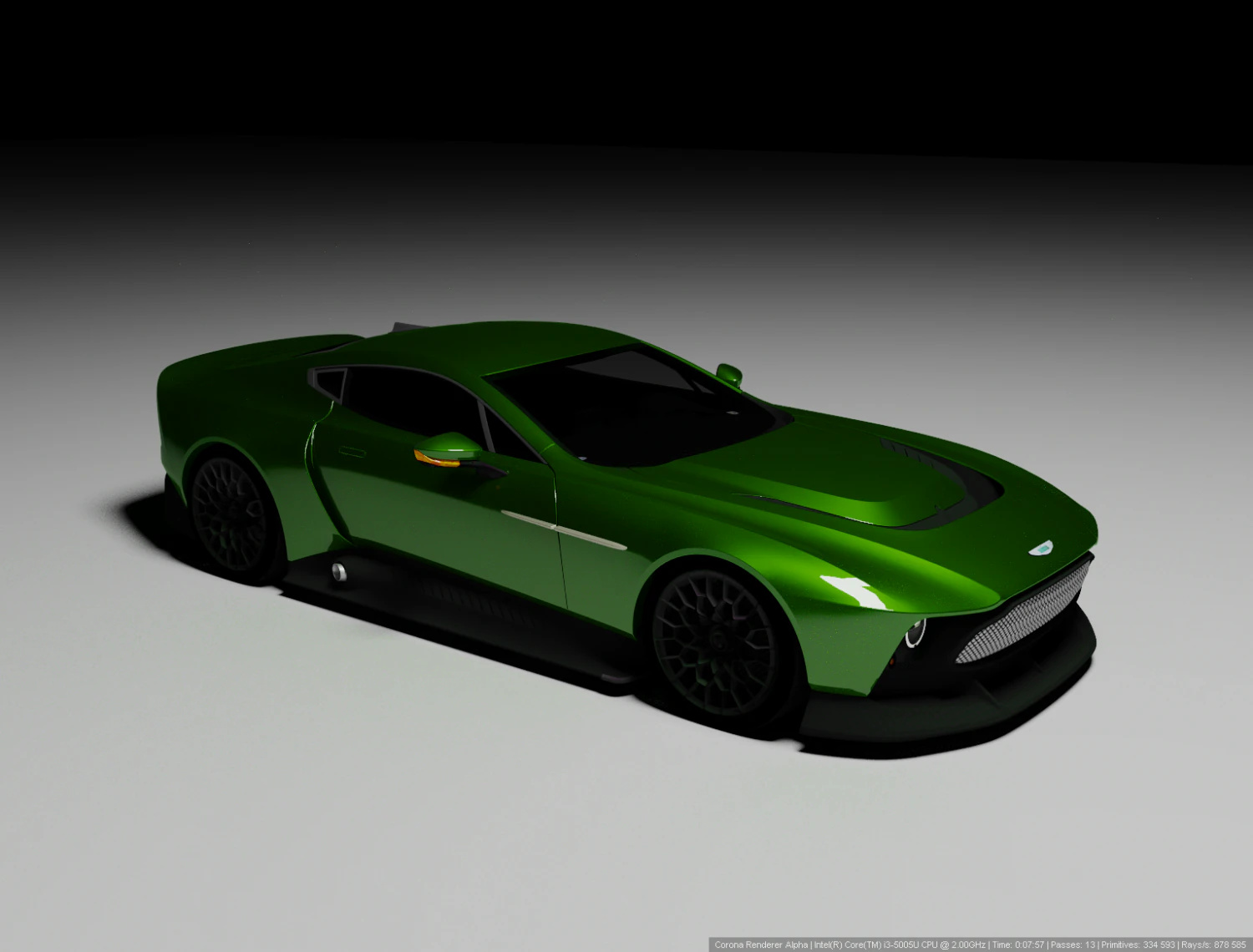 Aston Martin Victor 3D Model .c4d .max .obj .3ds .fbx .stl .blend