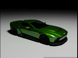 Aston Martin Victor Modello 3D