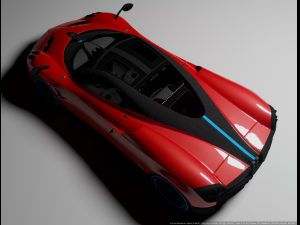 Pagani Huayra Modelo 3D