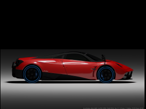 Pagani Huayra Modelo 3D