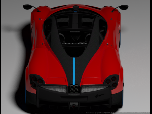 Pagani Huayra Modelo 3D
