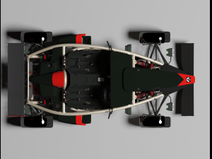 Ariel Atom Modello 3D