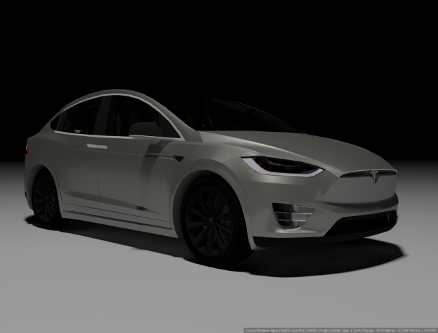Tesla Model X Model 3D .c4d .max .obj .3ds .fbx .stl .blend