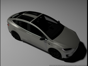 Tesla Model X Model 3D