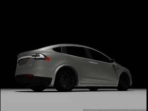 Tesla Model X Model 3D