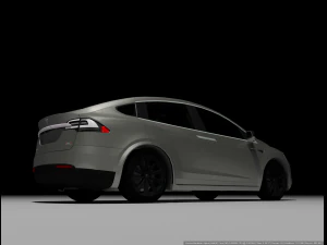 Tesla Model X 3D Model