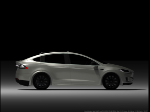 Tesla Model X Model 3D