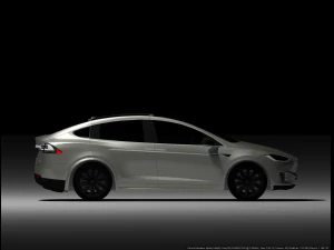 Tesla Model X 3D Model