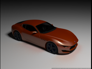 Maserati Alfieri 3D Model