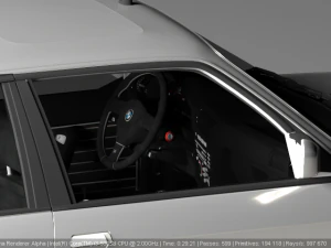 BMVV E30 M3 3D Model