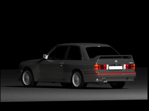 BMVV E30 M3 3D Model