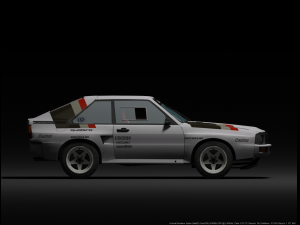 AUDI Sport Quattro 1984 LowPoly Model 3D