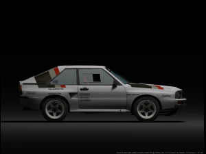 AUDI Sport Quattro 1984 LowPoly 3D Model