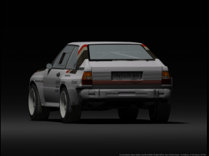 AUDI Sport Quattro 1984 LowPoly Model 3D