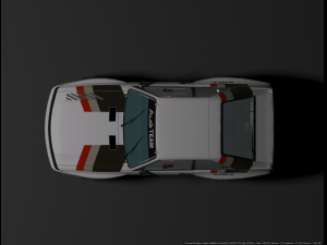 AUDI Sport Quattro 1984 LowPoly Model 3D