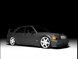 Mercedes Benz 190E 25-16 3D Model
