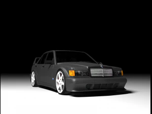 Mercedes Benz 190E 25-16 3D Model