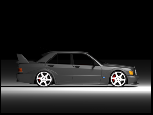 Mercedes Benz 190E 25-16 Modelo 3D