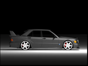 Mercedes Benz 190E 25-16 3D Model