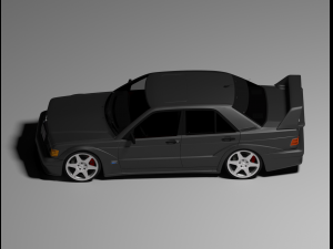 Mercedes Benz 190E 25-16 Modelo 3D