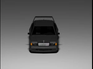 Mercedes Benz 190E 25-16 3D Model