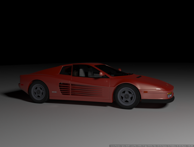 Ferrari Testarossa 1984 Modelo 3D .c4d .max .obj .3ds .fbx .stl .blend 