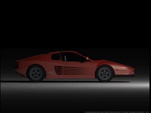 Ferrari Testarossa 1984 3D Model