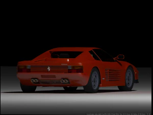 Ferrari Testarossa 1984 3D Model